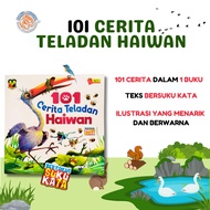 101 CERITA TELADAN HAIWAN - Buku Cerita - Suku Kata - Buku Kanak kanak