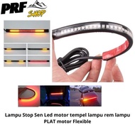 Motorcycle Led Stop Signal Lights, Flexible motorcycle license plate lights