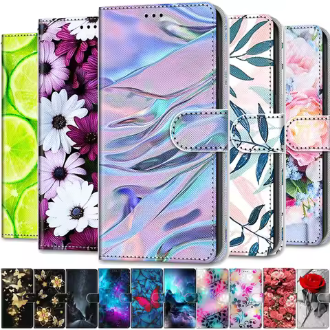 Leather Magnetic Case For Motorola MOTO G13 G23 G53 G73 5G G41 G 13 23 MotoG13 Phone Cover Flip Wall