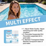 Pool Cleaning Tablets Dissolve Stains Remove Odor Daily Pool Maintenance S8n8