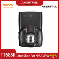Godox TT685II-C TT685II-N TT685II-S TT685II-F TT685II-O Flash Speedlite Hot Shoe Accessories