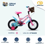 PROMO !!! SEPEDA ANAK 12 INCH WIMCYCLE BUGSY GIRL PACKING AMAN