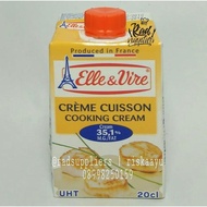 Elle Vire cooking Cream Excellence 200ml, For any cooking...Best PRICE.