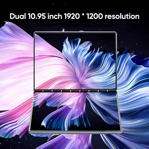 Topton 2 Screen Laptop Intel i3 1215U Dual 10.95inch IPS Touch Screen Windows 11 Office Computer 2 i