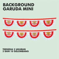 OLD SCHOOL GARUDA BACKGROUND FLAG (7 METERS) 10 WAVES