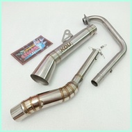 ◷ ◰ ♞CREED Open Spec kou super open exhaust pipe for tmx 125 155 Russia tc Pinoy skygo raider 150 b