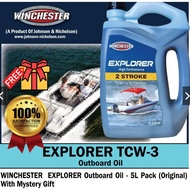 WINCHESTER Explorer TCW3 Outboard 2T Minyak Mesin Gergaji, Minyak Mesin Rumput Minyak 2T