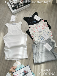 Áo Ba Lỗ Thêu Nơ Dáng Dài - Tharo Clothing [AO00214]