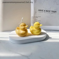 【YUHG】 3D Little Yellow Du Candle Silicone Mold DIY Du Crystal Epoxy Resin Mould Animal Candle Makin