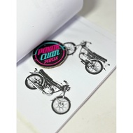 Yamaha RS 100 RS100 Catalog Part List Book