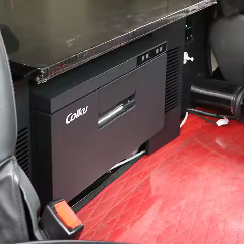 R600A Refrigerant Compressor Fridge 28L RV Freezer Drawer 12V Refrigerator for Car