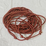 (3 pcs)Gelang tali simple Pria wanita Prusik 2mm gelang persahabatan couple bisa dibesar kecilkan