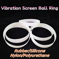 Vibration Screen Guide Ring Rotary Vibration Screen Nylon Ring Rubber Stopper Ball Silicone Ring Pol