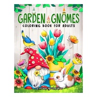 Garden Gnomes Coloring Book
