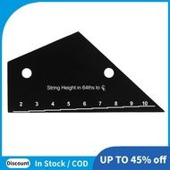 Fret Leveling Tool Guitar Bass Neck Fingerboard Measuring Ruler Guitar Fret Rocker Level Tool