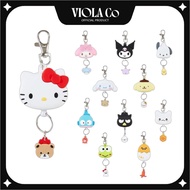 [Sanrio] Reel Key Holder, Extendable Reel, Bag Accessory