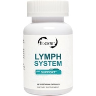 Lymph System Support Supplement – Lymphatic Drainage Supplement with Dandelion Extract, Cleavers, Bu