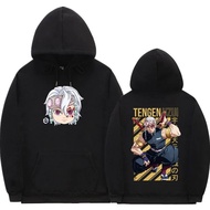 Anime Demon Slayer Tengen Uzui Hoodies Tops Manga Graphic Printed Hoodie Long Sleeves Men Women Trend Streetwear Mens Sweatshirt XS-4XL