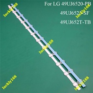 NEW 4PCS LED TV Backlight strip For LG49UJ6525-SF 49UJ6520-PB 49UJ652T-TB LED Bar Backlight Strip Line Ruler V1749L1 2862 V17 49 49UJ65 49UJ52 49UJ652T