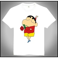 Crayon Shin Chan T-Shirt Cartoon Crayon Shin Chan T-Shirt White Short Sleeved Shin Chan T-Shirt EE 4