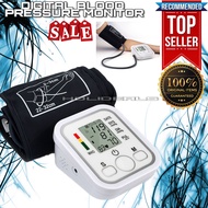 Original Portable Electronic Digital Automatic Upper Arm Blood Pressure Monitor BP Pulse Gauge Meter Health Care Tonometer Sphymomanometer