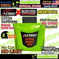 EX5110 Fi V1 Apido X Suprimo Racing Hyper Boost ECU PNP No Dyno No Cut OFF Top Speed Powered By Supr