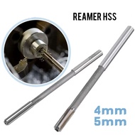 Straight reamer hand remer 4/ 5mm pin reamer hss 4mm 5mm new