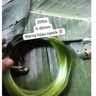 TALI PERAMBUK WARNA HIJAU 20LBS 0.45MM