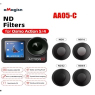 Waterproof Filter For DJI Osmo Action 5 Pro/4/3 ND UV Lens Accessories 5 Pro/4/3 CPL