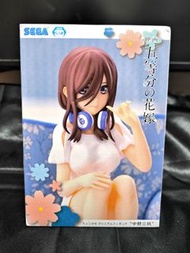 五等分的花嫁 中野三玖 夏日 bandai namco Banpresto 眼鏡廠 日版figure 正版 長闊盒 標準盒 日本模型景品手辦 公仔 週邊