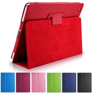 Book Leather Case for iPad 2 3 4 Tablets Accessories Business Cover for apple ipad2 ipad3 ipad4 Stan