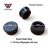 Rubber Feet Dop 1 1/ 4 inch Line Model Diameter 30mm Round Iron Pipe Table Chair Rack Cover/