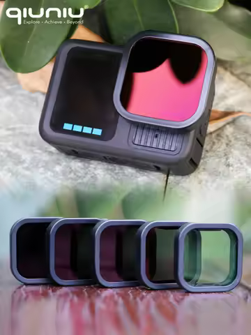 QIUNIU ND CPL Filter for GoPro Hero 13 Black ND64 ND32 ND16 Kits for Go Pro 13 ND Lens Sets Polarizi