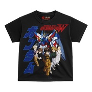 M0B1L3 SU1TS GUND4M W1NGSSSSS CARTOON FILM TSHIRT OVERSIZE UNISEX BLACK - TFIKS