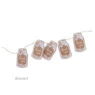 [Kesoto1] 50 Pieces Kraft Thank Wedding Party Christmas Gift Tag Craft Paper christmas