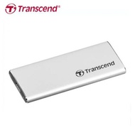 【Transcend 創見】ESD260C 500GB USB3.1 / Type C 雙介面 外接 SSD 固態硬碟(TS500GESD260C) 晶燦銀