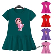Kiss children's pleated dress for ages 2-9 years // Kiss children's pleated dress
