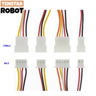 20cm JST XH2.54 XH 2.54mm Wire Cable Connector 2/3/4/5 Pin Pitch Male Female Plug Socket Wire 1007-2