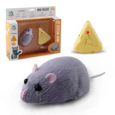 Simulation Infrared Electric Prank Jokes Remote Control Mouse Model Rc Animals Mouse on Radio Contro