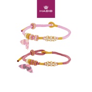 HABIB Adjustable Cord Bracelet WWGB26