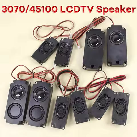 1PC Audio Portable Speakers For Computer PC TV LCD Speaker 3070 45100 Rectangle Loudspeaker 4R 8R 2W