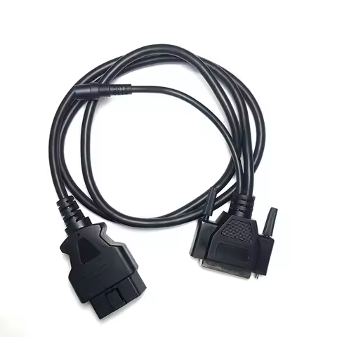 For T300 Key Programmer Main Cable T300+ Key Maker OBD2 16PIN TO 25PIN Cable DB25 Pin Wire for T300 