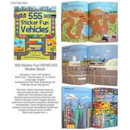 555 Sticker Fun VEHICLES Sticker Book