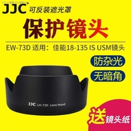 JJC Canon 18-135 mm IS USM Lens Hood 90D 77D 80D Lens Hood EW-73D