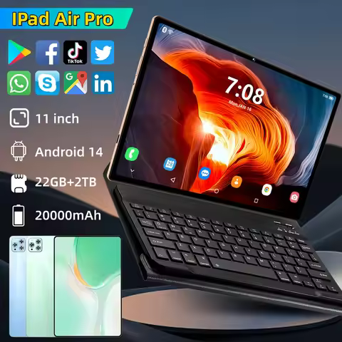 IPad Air Pro Tablet 11 Inch Global Edition Original 22GB 2TB Android 14 4K HD 5G Dual SIM Video Call