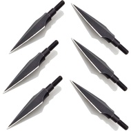 Archery Broadheads 150 Grain Traditional Hunting Arrow Head for Compound Bow,Pack of 6
