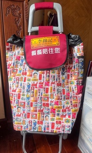 購物車 買餸車 買菜車 車仔 可保溫 可保冷 錫紙保溫購物車-拉杆買菜車小拉車便攜