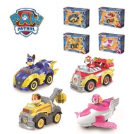 Paw Patrol Mighty Pups Super Paws Toys Figures with Vehicle Building Blocks Set Marshall’s Deluxe Vehicle Rescue Dog
