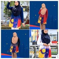 Baju T Shirt Merdeka Tshirt Muslimah Jersey Sportswear Baju Muslimah Merdeka