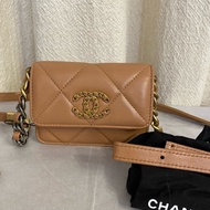 CHANEL香奈兒19woc mini腰包
